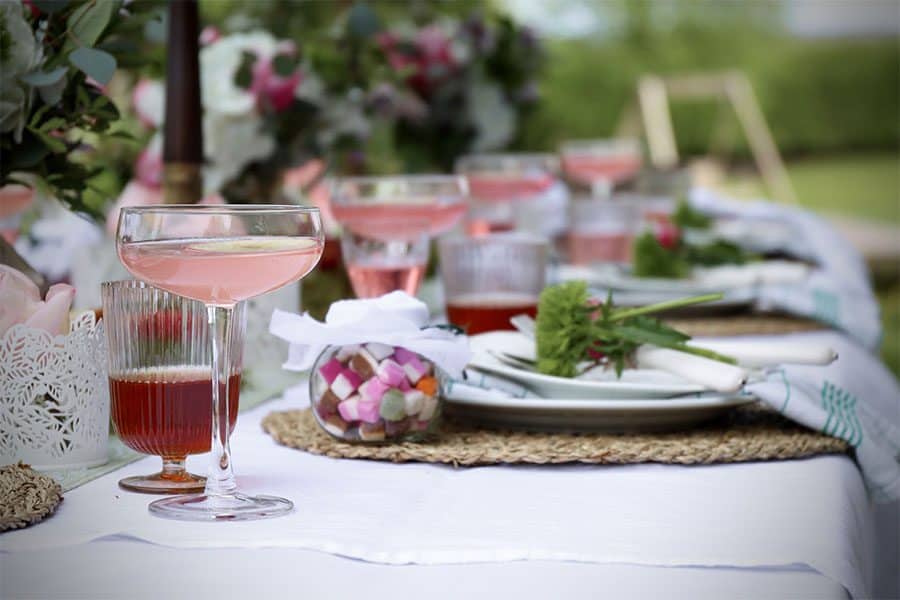 beautifully styled summer table