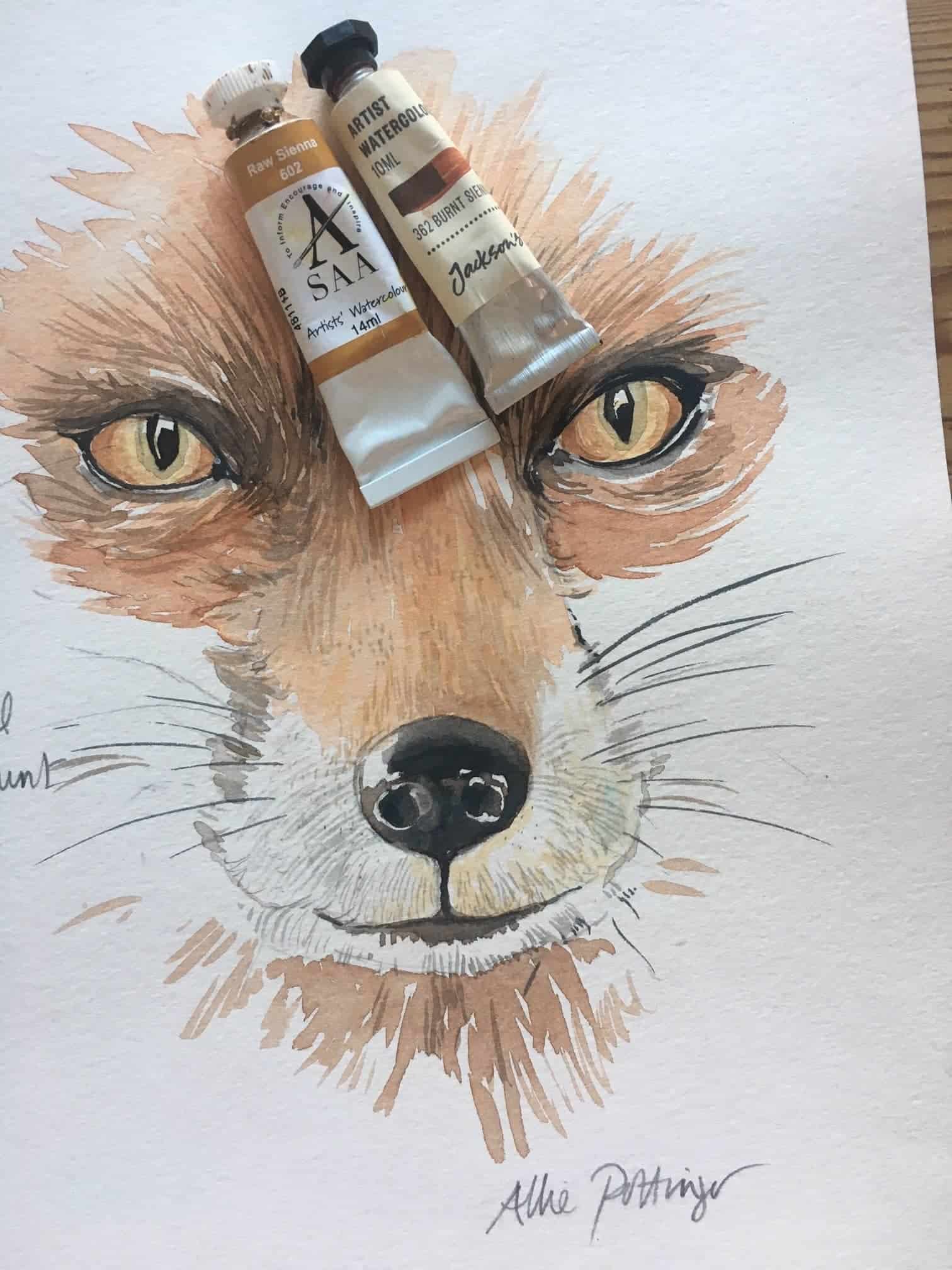 Fox Watercolours