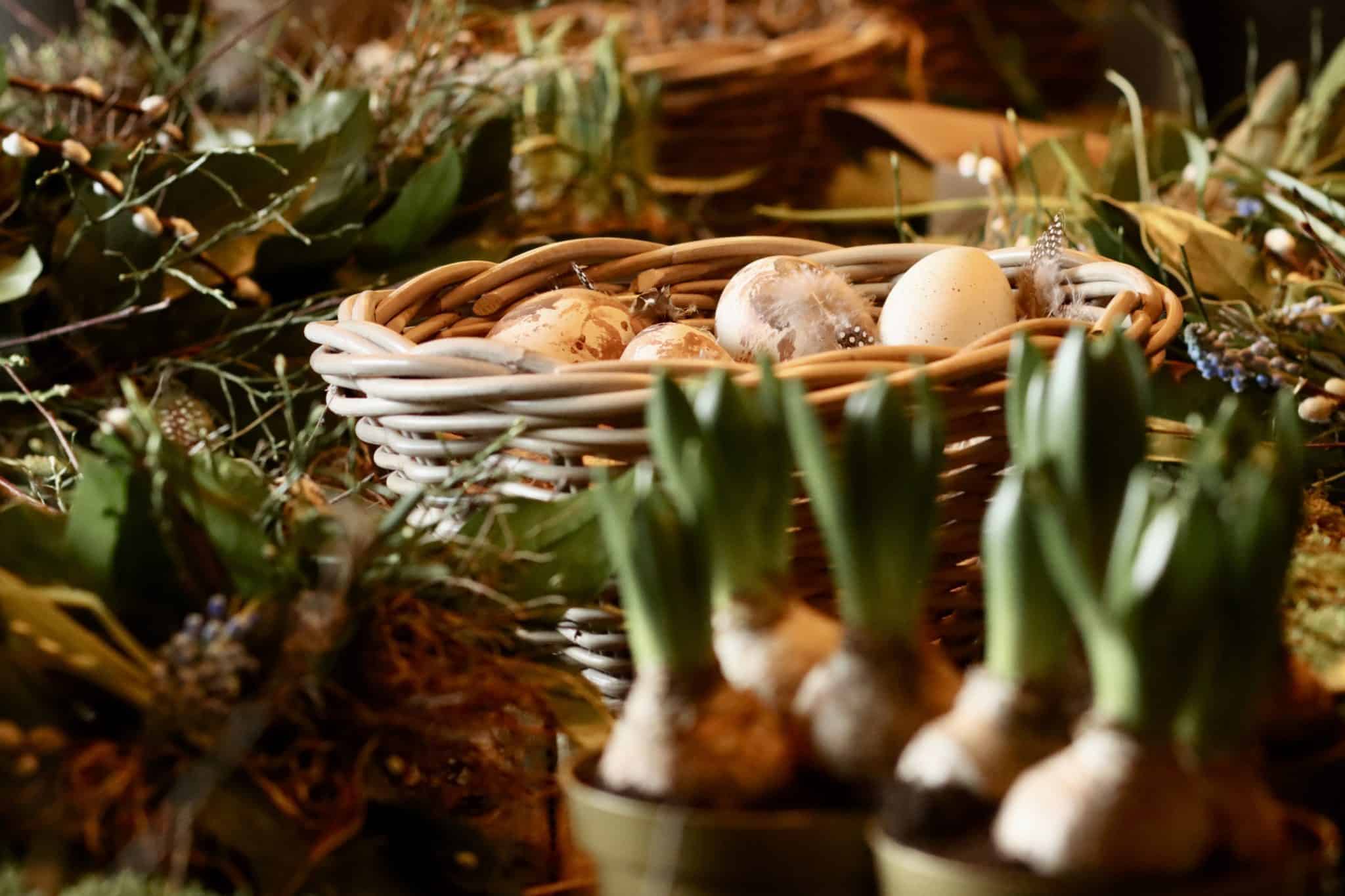 materials for spring wreath